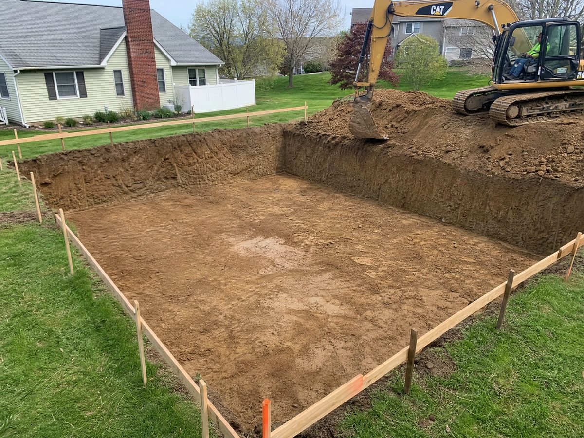 Residential Foundation Dig